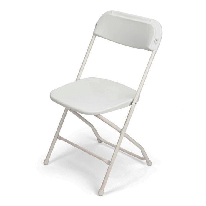 White Plastic Chair