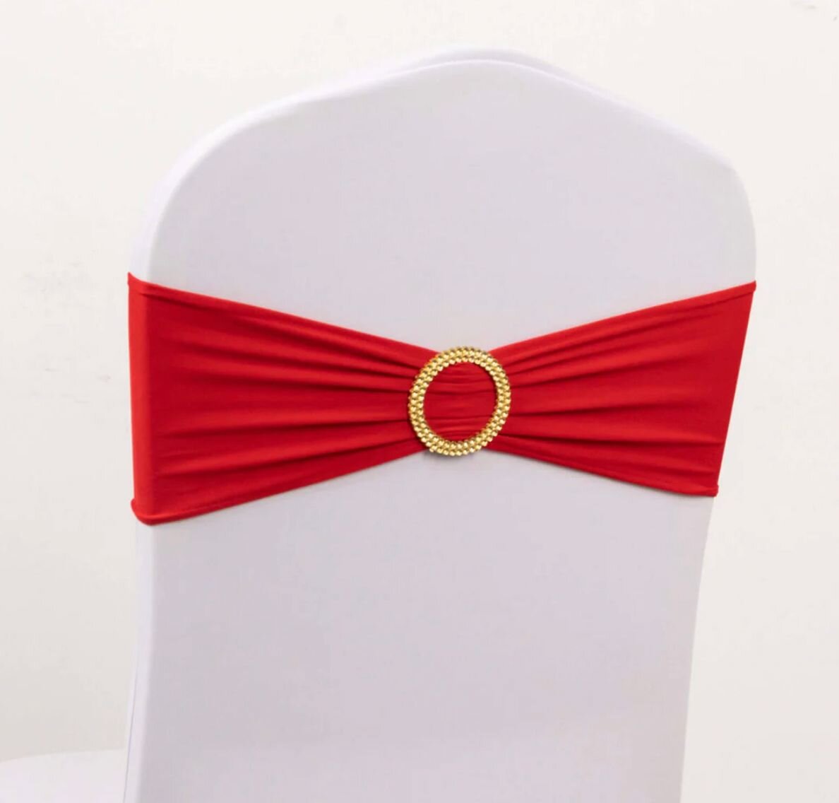 Chair Bands (Spandex, includes flower)