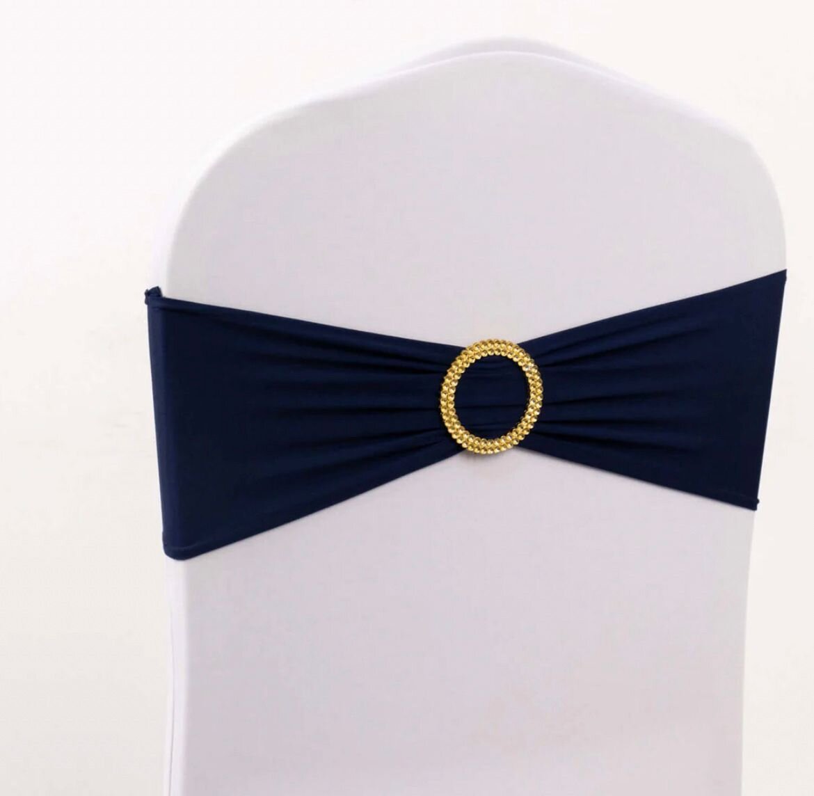 Chair Bands (Spandex, includes flower)