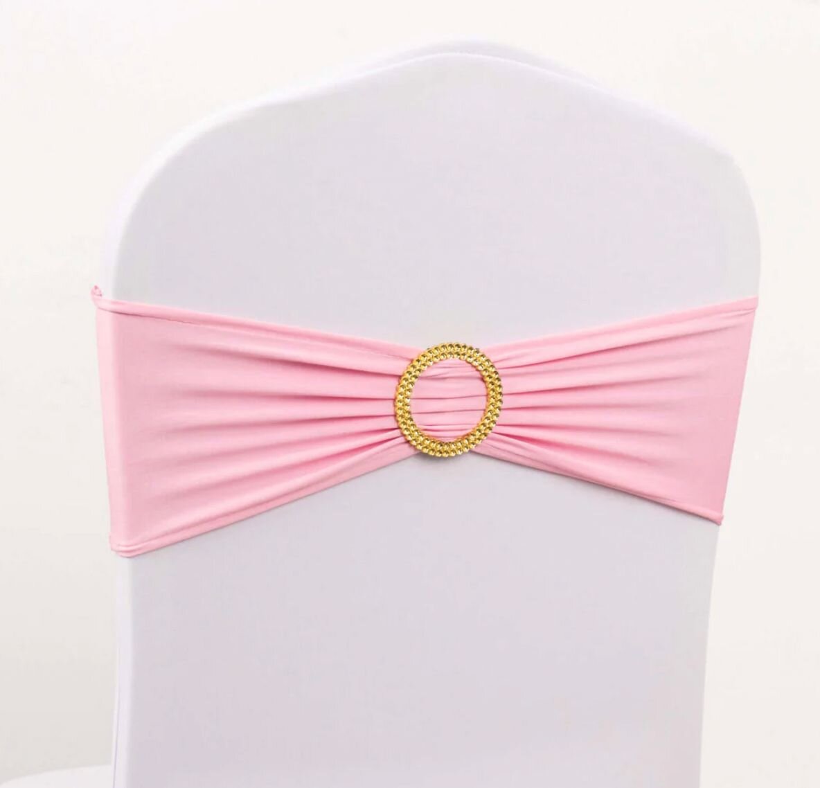 Chair Bands (Spandex, includes flower)