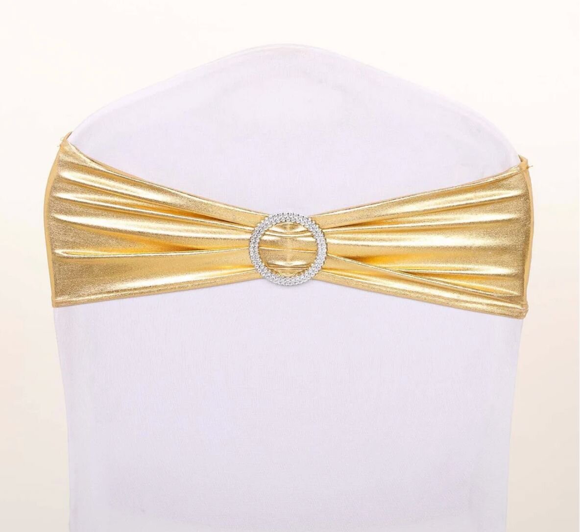 Chair Bands (Spandex, includes flower)