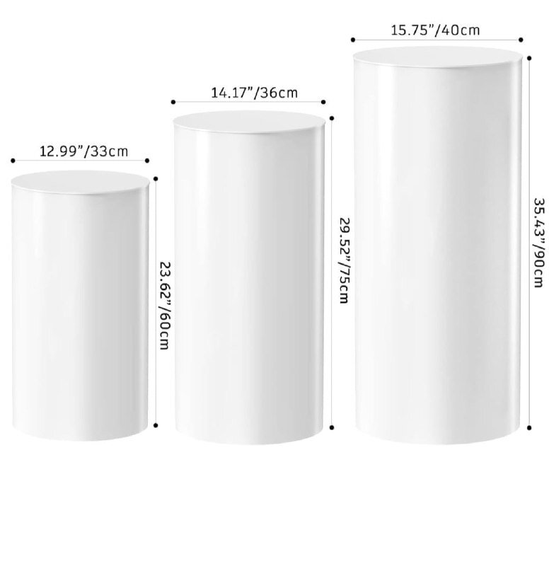 Cylinder Set of 3